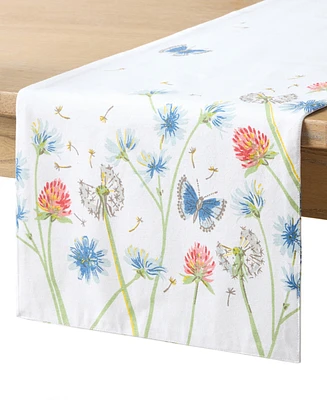 Fiesta Breezy Floral Table Runner, 14" x 72"