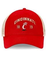 Top of the World Men's Red Cincinnati Bearcats Heritage Waylon Trucker Adjustable Hat