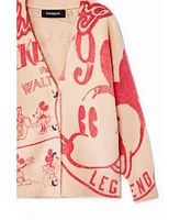 Desigual Girls Girls's Mickey Mouse Cardigan