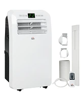 Homcom 12000 Btu Portable Air Conditioner for 550 sqft room, Timer On/Off