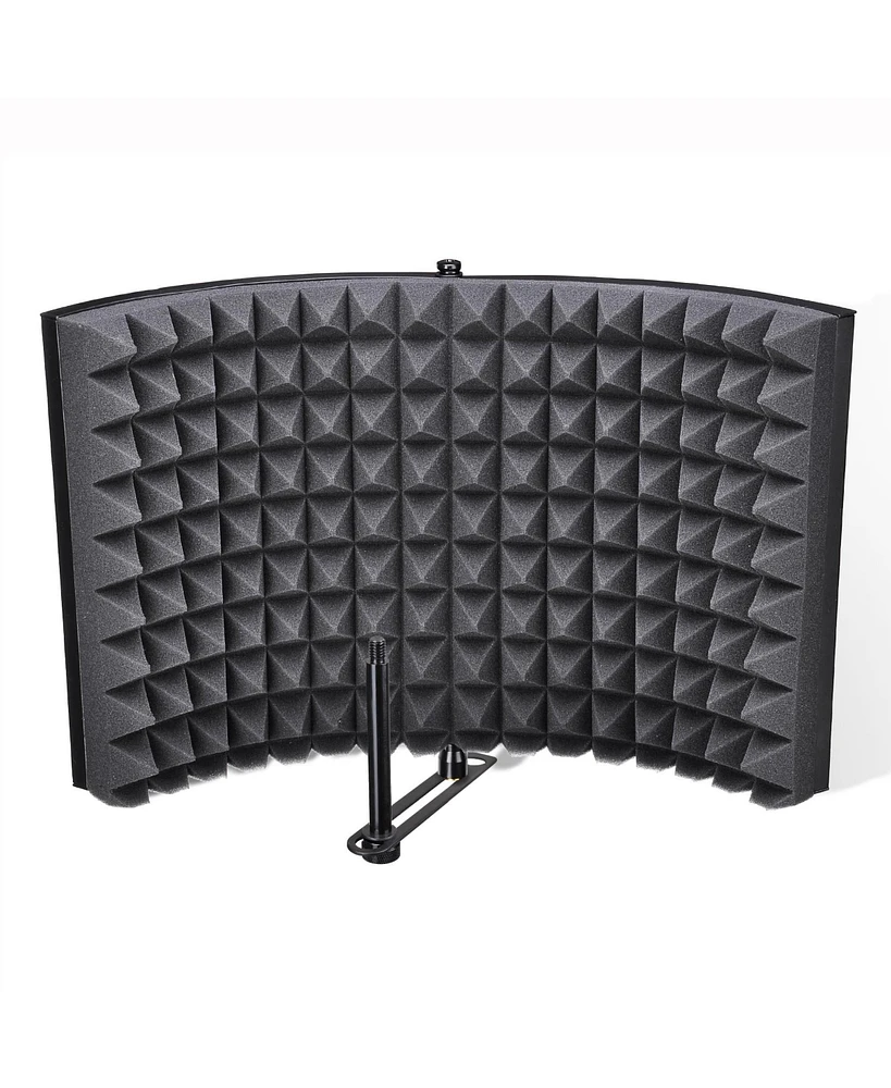 Yescom Studio Microphone Isolation Shield Acoustic Foam Panel Sound Absorbing Recording Panel