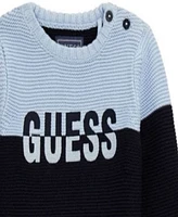 Guess Baby Boy Knit Long Sleeve Sweat Pant Set