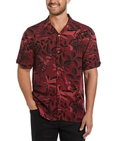 Cubavera Men's Relaxed-Fit Exploded Print Short Sleeve Button-Down Shirt