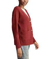 Lucky Brand Women's Slouchy Button Front Cardigan