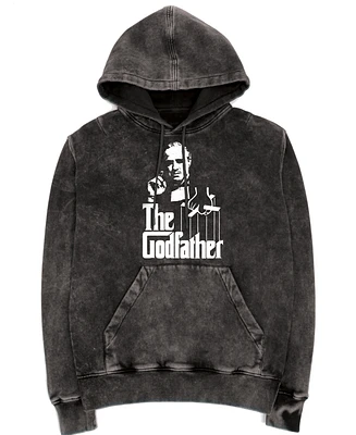 Philcos Men's Godfather Silhouette Mineral Wash Hoodie