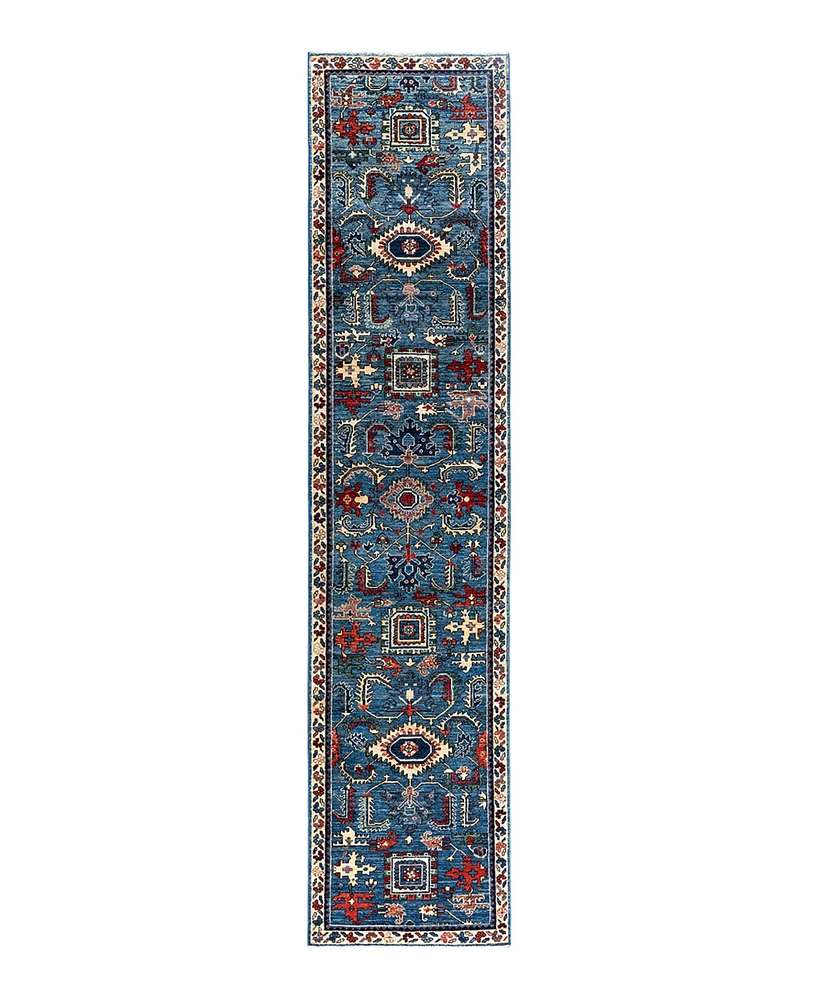 Adorn Hand Woven Rugs Serapi M1993 2'7"x11'8" Runner Area Rug