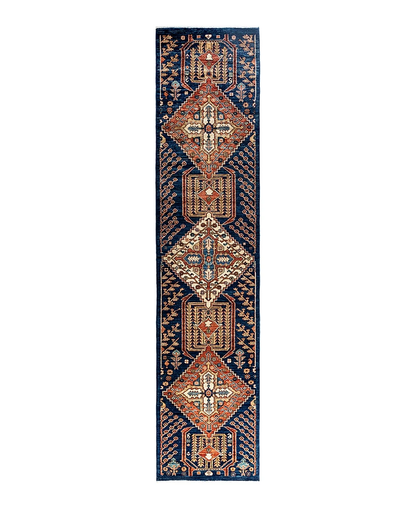 Adorn Hand Woven Rugs Serapi M1993 2'8"x11'11" Runner Area Rug