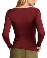 Lucky Brand Women's Contour Long-Sleeve Top