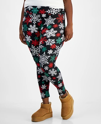 Planet Heart Trendy Plus Holiday Leggings