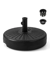 Givimo 20 Inch Fillable Heavy-Duty Round Umbrella Base Stand