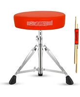 5 Core Drum Throne Padded Adjustable Guitar Stool Drummer Seat for Adults & Kids