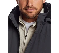 Weatherproof Men's Flex Tech Hooded Shirt Jacket