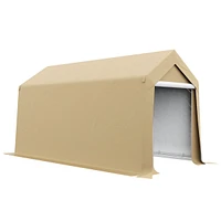 Streamdale Furniture 7' x 12' Garden Storage Tent: Waterproof Shed Shelter for Bikes, Tools, More