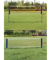 Streamdale Furniture Portable Volleyball/Badminton/Tennis Net (10FT) with Stand & Bag