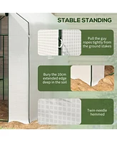 Streamdale Furniture Portable Greenhouse: 4.6' x 4.7' with Shelves