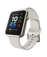 iTouch Air 4 Unisex Titanium Silicone Strap Smartwatch 41mm