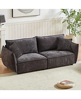 Streamdale Furniture Modern Sofa and Loveseat Set