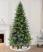 Puleo Pre-Lit Artificial Chatham Tree 7.5 ft