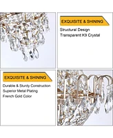 Simplie Fun Contemporary Crystal Chandeliers: Luxury Lighting for Your Home