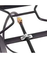 Givimo 150000 Btu Double Burner Outdoor Stove Bbq Grill