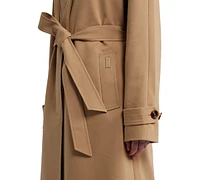 Hunter Women's Belted Water-Repellent Trench Coat