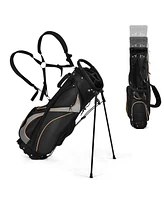 Givimo 9 Inch Golf Stand Bag Divider Carry Pockets Storage