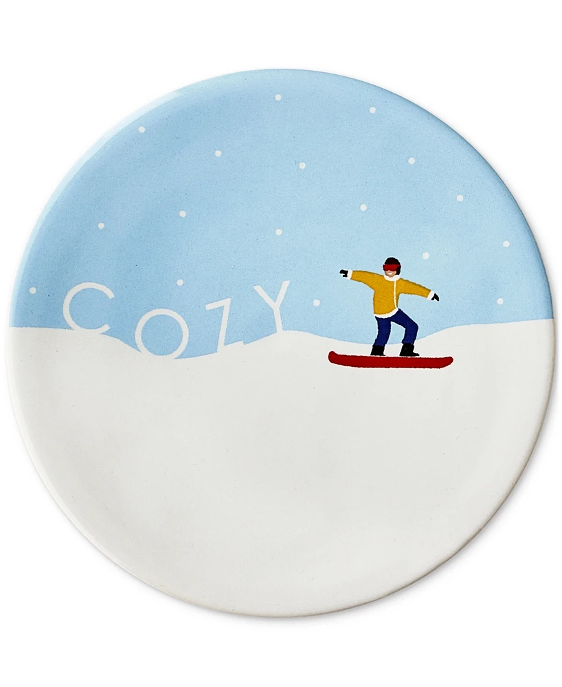 The Cellar Holiday Ceramic Coasters, Set of 4, Created for Macy's