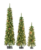 Puleo Set of 3 Trees. 3ft, 4ft and 5 ft.