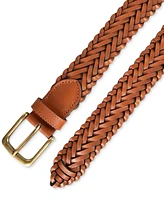 Club Room Luxury Men's Braided Belt, Created for Macy's