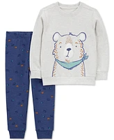 Carter's Toddler Boys Bear T-Shirt & Jogger Pants, 2 Piece Set