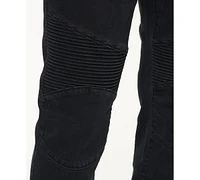 Lazer Men's Moto Stretch Skinny Jeans