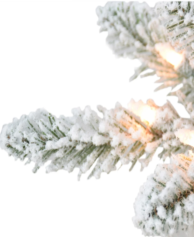 Puleo Pre-lit Artificial Fir Tree 7.5 ft