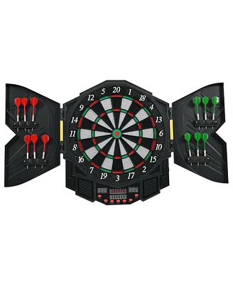 Sugift Professional Electronic Dartboard Set with Lcd Display