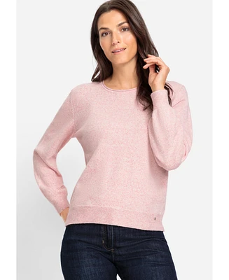 Olsen Women's Melange Yarn Pullover Sweater