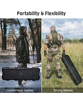 Yescom 40" Rifle Gun Case Portable Waterproof Impact Resistance with Tsa Padlock Valve