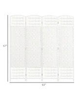 Streamdale Furniture Folding Privacy Screen, 5.6' Room Divider