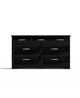 Streamdale Furniture Modern 3+7 Drawer Dresser for Bedroom, Living Room and Hallway