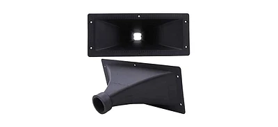 5 Core Waveguide Heavy Duty 3X7 Inch Directivity Tweeter Exit Horn Throat Lens Easy Installation