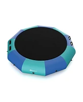 10 Feet Inflatable Splash Padded Water Bouncer Trampoline