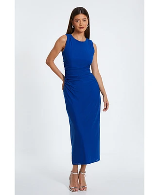 Quiz Women's Ity Ruched Maxi Dress