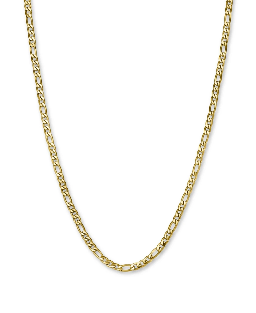 Rosefield Figaro Necklace In 14K Yellow Gold Plated Stainless Steel