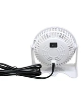 FanFair 4 Inch Personal Desk Fan, Purple