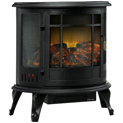 Streamdale Furniture 22" Electric Fireplace Stove with Led Flame