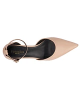 Women's Vicki Ankle Strap Pointed Toe Heel