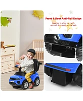 Sugift 3 1 Ride on Push Car Toddler Stroller Sliding with Music
