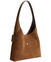 Coach Suede Brooklyn Small Shoulder Bag 28