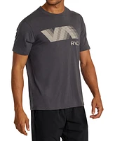 Rvca Men's Blur Short Sleeve T-Shirt