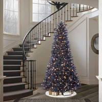 Puleo 7.5-ft. Gilford Pine Tree with 500 Clear Lights & Stand