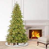 Puleo 7.5' Pre-Lit Middlebury Spruce Artificial Christmas Tree