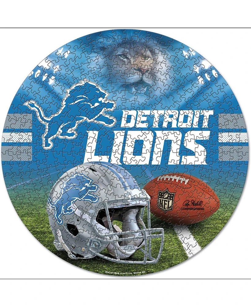 Wincraft Detroit Lions Round 500-Piece Puzzle